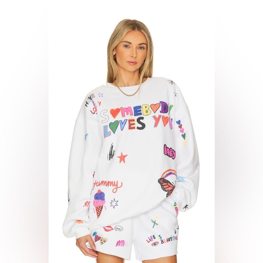 Colorful Graphic Women's Sweatshirt